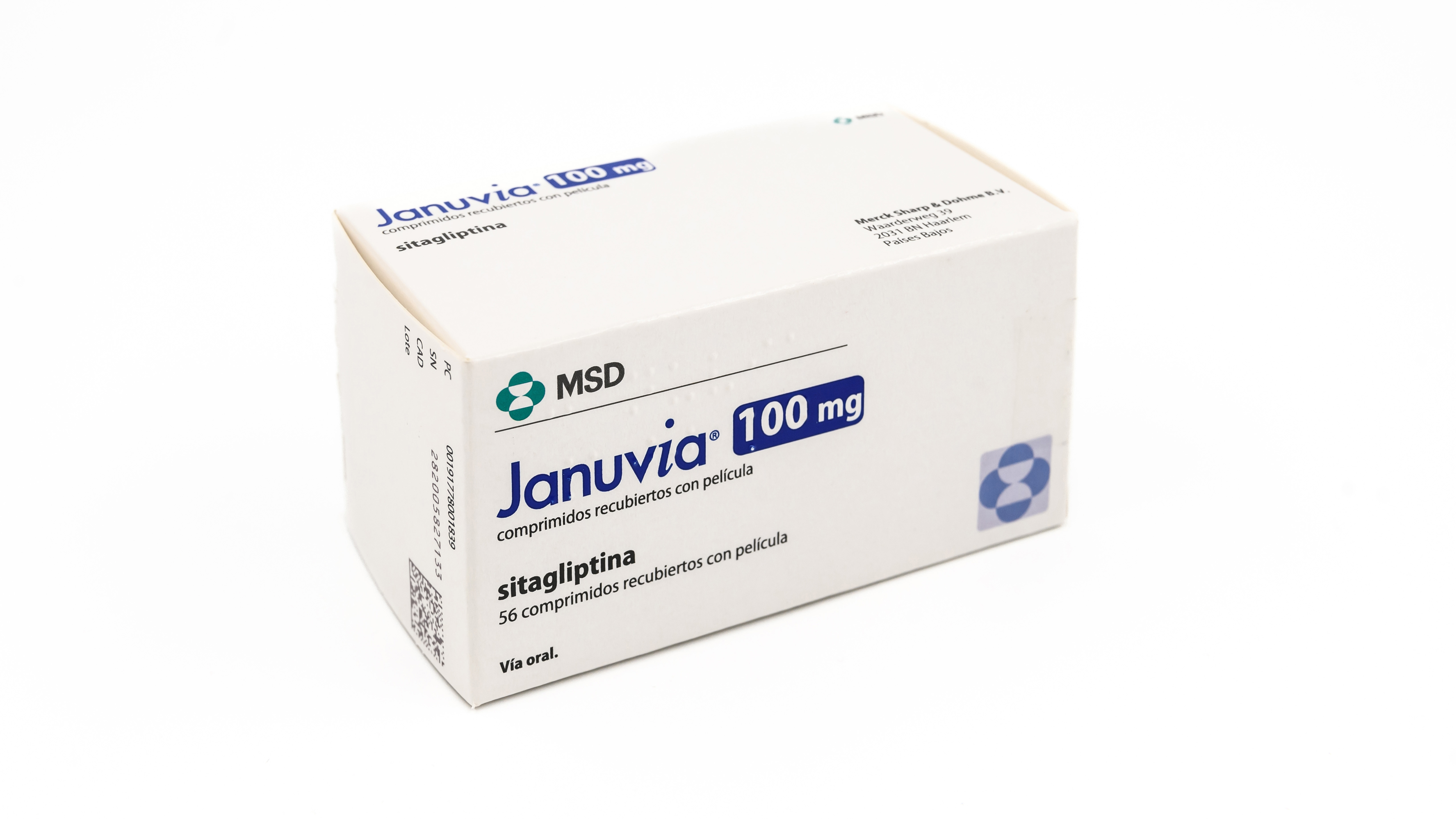 JANUVIA 100 mg 56 COMPRIMIDOS RECUBIERTOS
