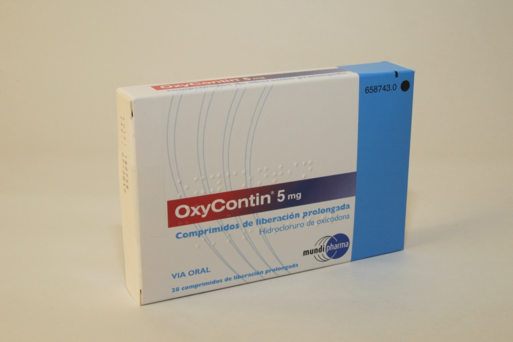 OXYCONTIN 5 mg 28 COMPRIMIDOS LIBERACION PROLONGADA