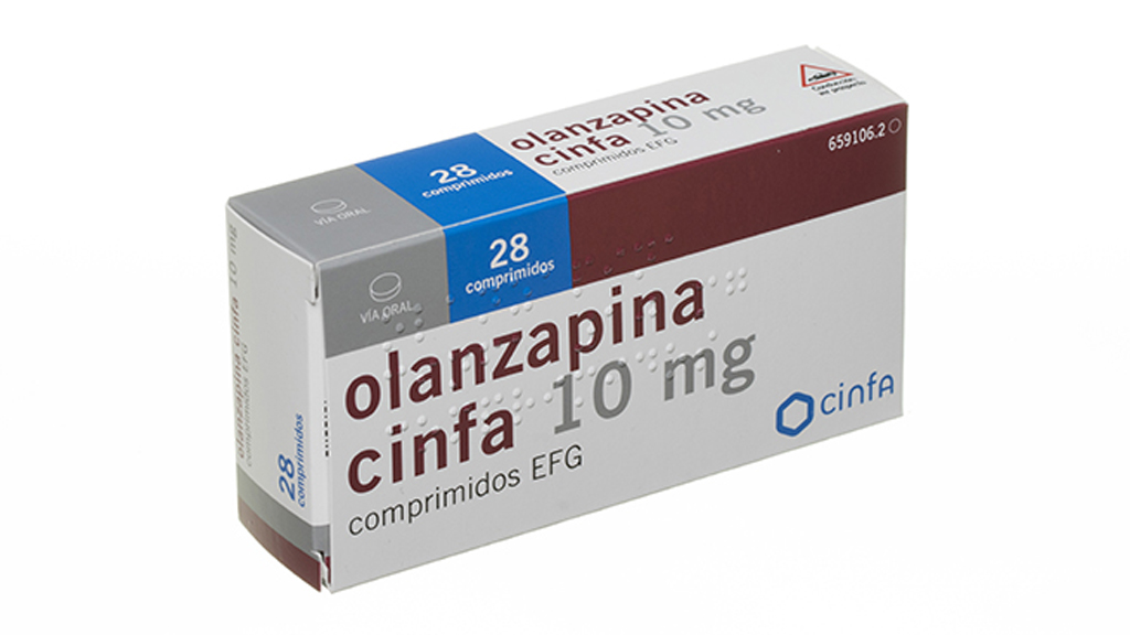 OLANZAPINA CINFA EFG 10 mg 100 COMPRIMIDOS
