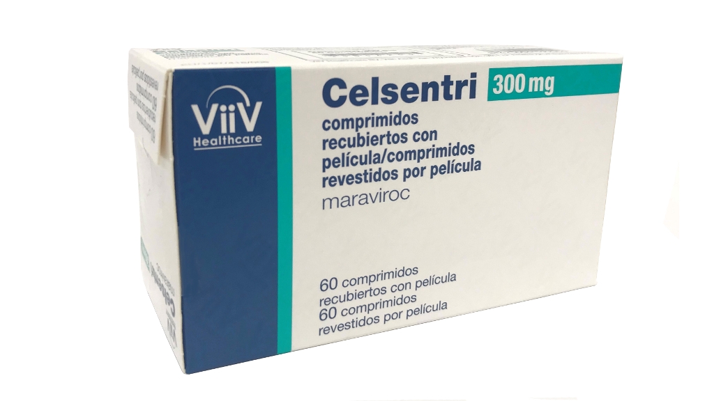 CELSENTRI 300 mg 60 COMPRIMIDOS RECUBIERTOS