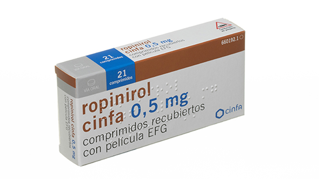 ROPINIROL CINFA EFG 0,5 mg 21 COMPRIMIDOS RECUBIERTOS