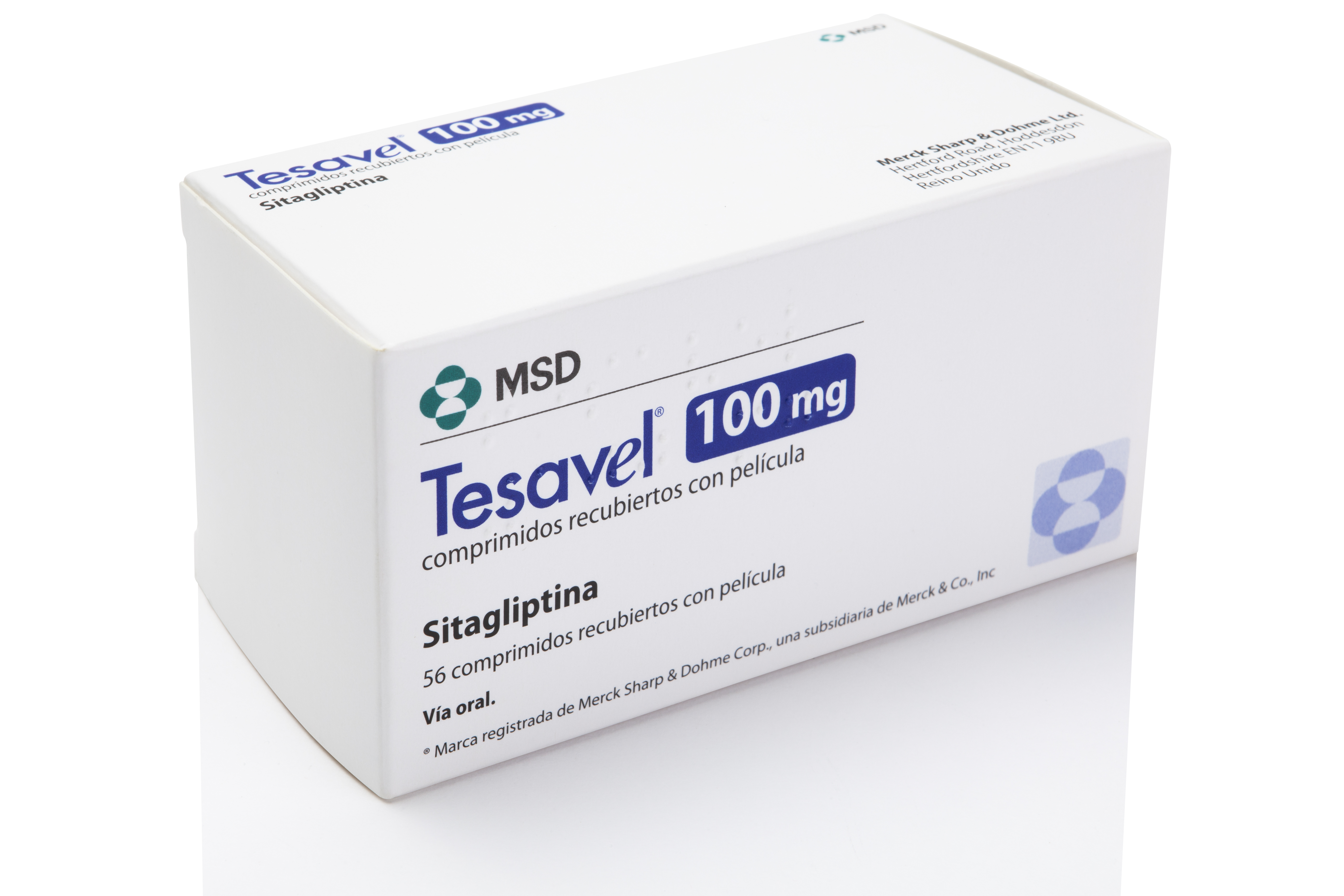 TESAVEL 100 mg 56 COMPRIMIDOS RECUBIERTOS