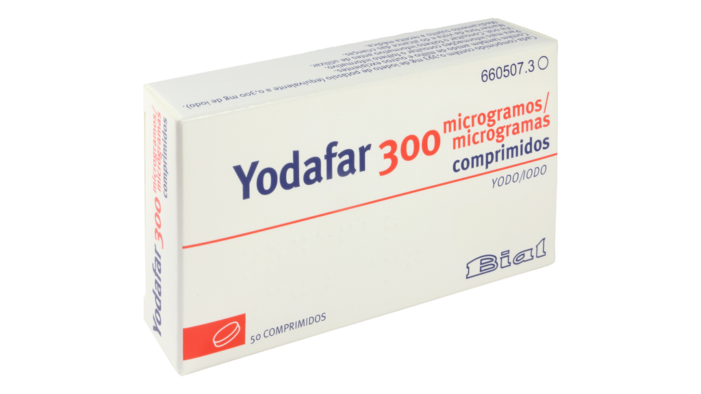 YODAFAR 300 microgramos 50 COMPRIMIDOS
