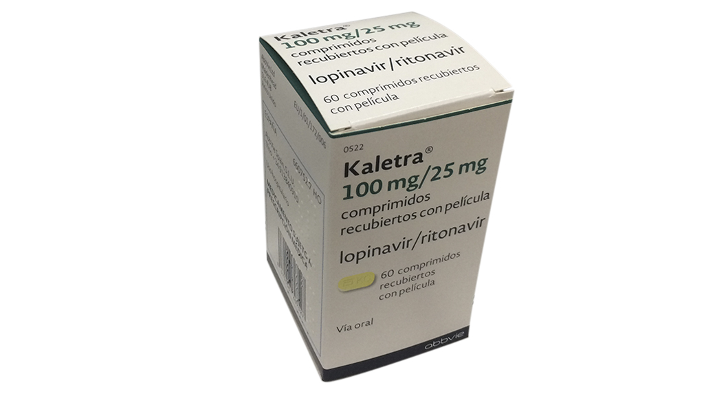 KALETRA 100 mg/25 mg 60 COMPRIMIDOS RECUBIERTOS