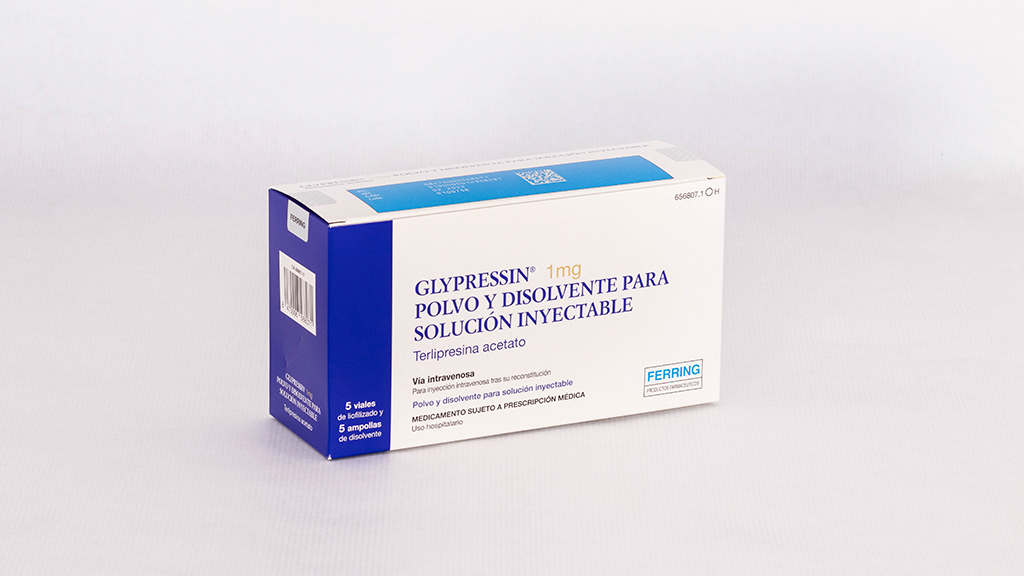 GLYPRESSIN 1 mg 1 VIAL POLVO PARA SOLUCION INYECTABLE + 1 AMPOLLA DISOLVENTE