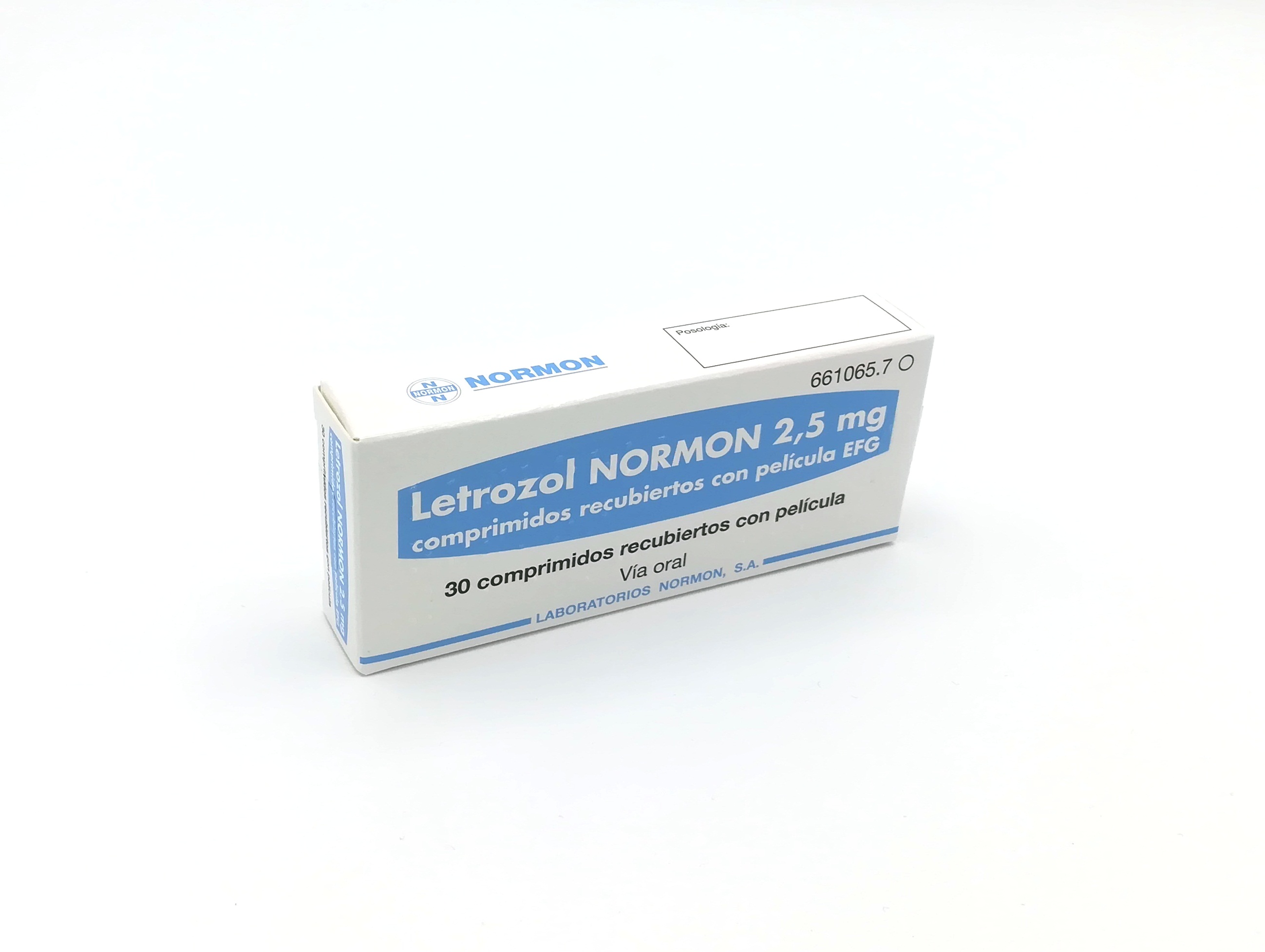 LETROZOL NORMON EFG 2,5 mg 30 COMPRIMIDOS RECUBIERTOS