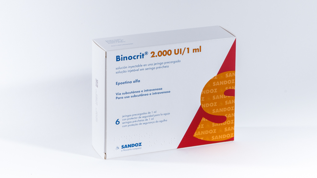 BINOCRIT 2000 UI 6 JERINGAS PRECARGADAS SOLUCION INYECTABLE 1 ml