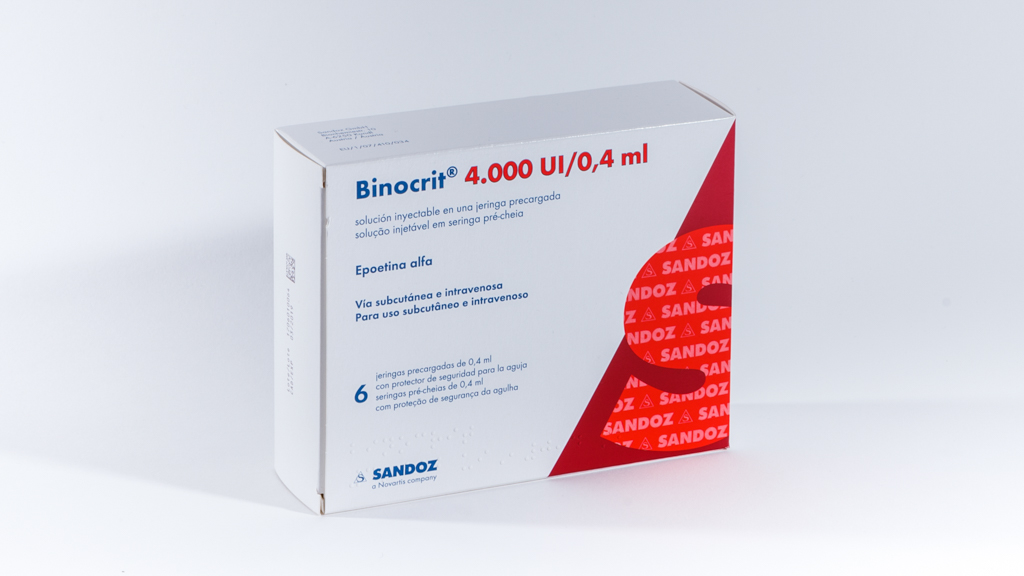 BINOCRIT 4000 UI 6 JERINGAS PRECARGADAS SOLUCION INYECTABLE 0,4 ml