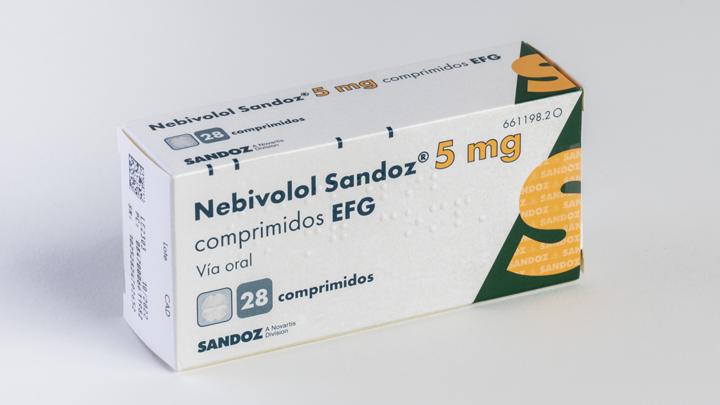 NEBIVOLOL SANDOZ EFG 5 mg 28 COMPRIMIDOS