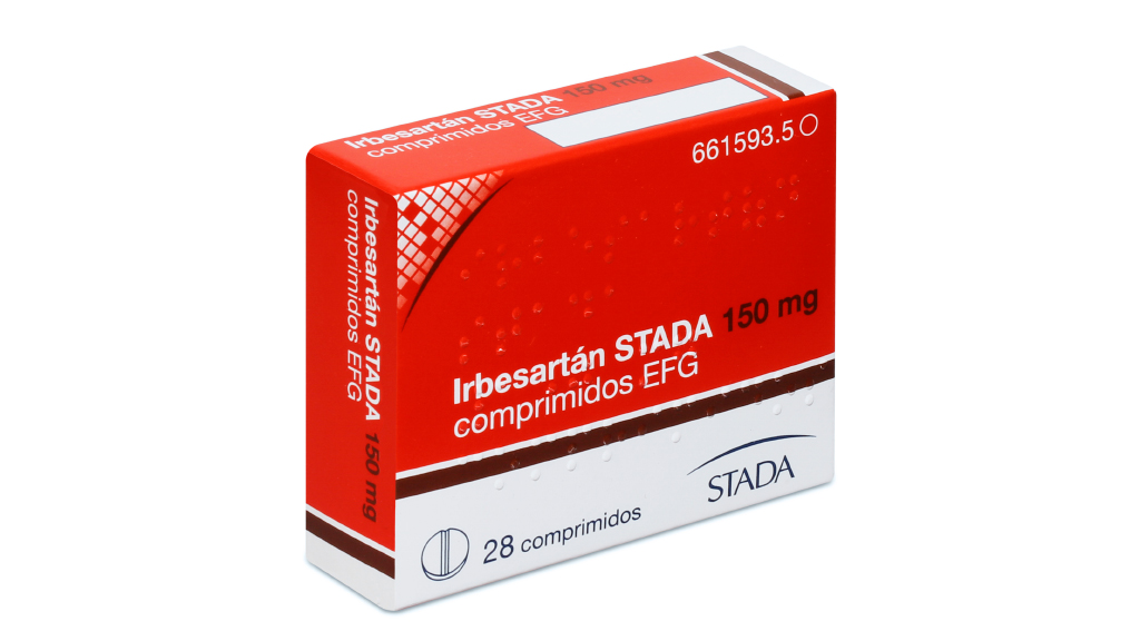 IRBESARTAN STADA EFG 150 mg 28 COMPRIMIDOS