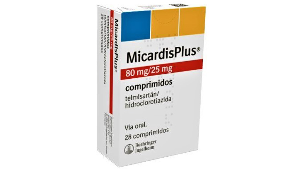 MICARDISPLUS 80 mg/25 mg 28 COMPRIMIDOS