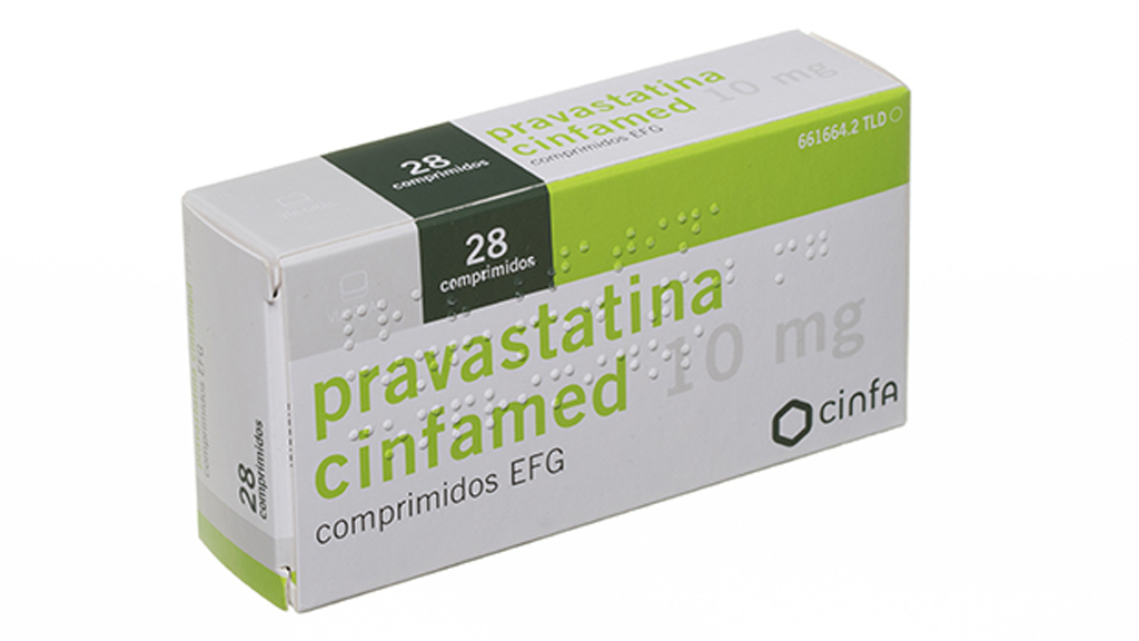 PRAVASTATINA CINFAMED EFG 10 mg 28 COMPRIMIDOS