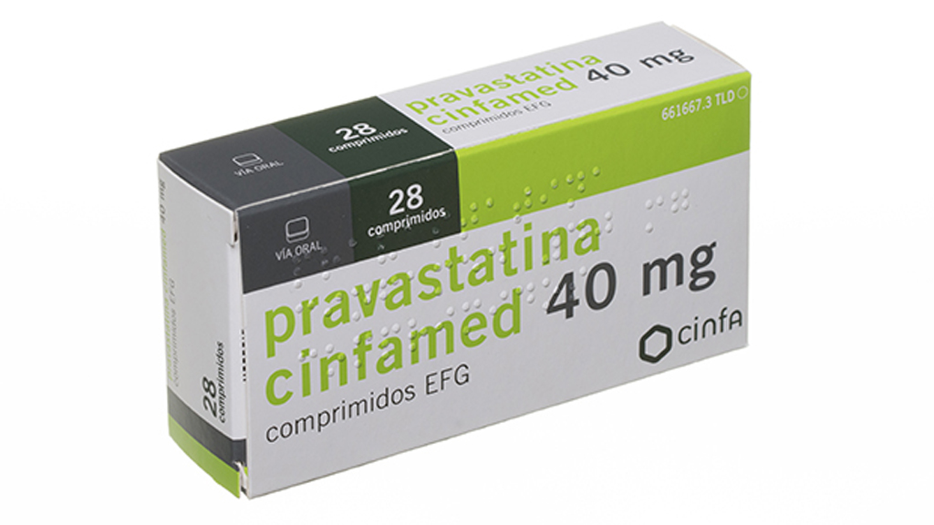 PRAVASTATINA CINFAMED EFG 40 mg 28 COMPRIMIDOS