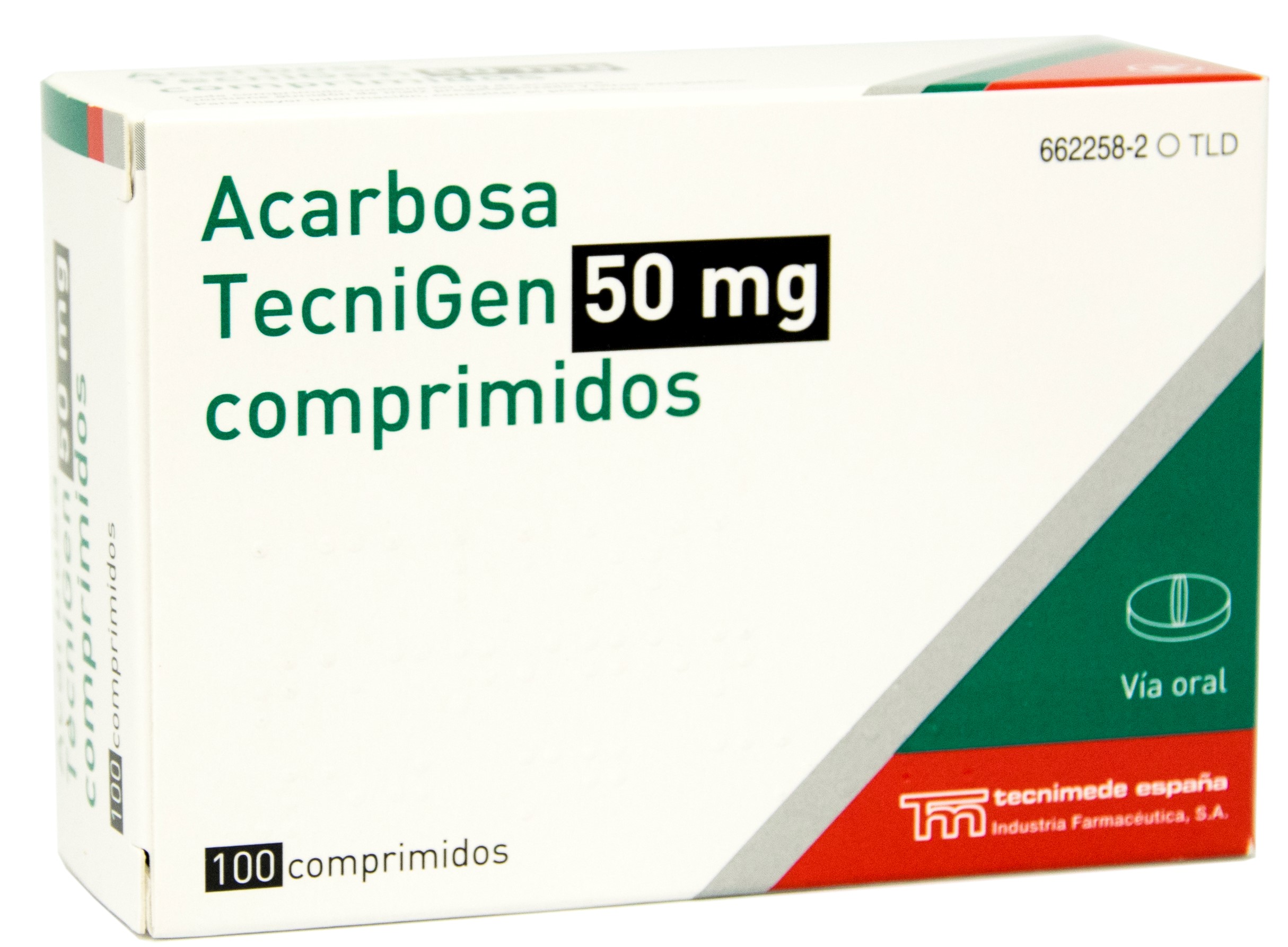 ACARBOSA TECNIGEN 50 mg 30 COMPRIMIDOS
