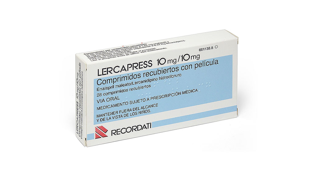 LERCAPRESS 10 mg/10 mg 28 COMPRIMIDOS RECUBIERTOS