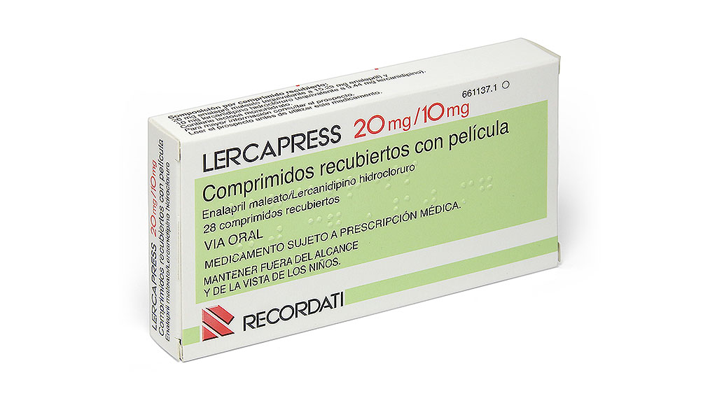 LERCAPRESS 20 mg/10 mg 28 COMPRIMIDOS RECUBIERTOS