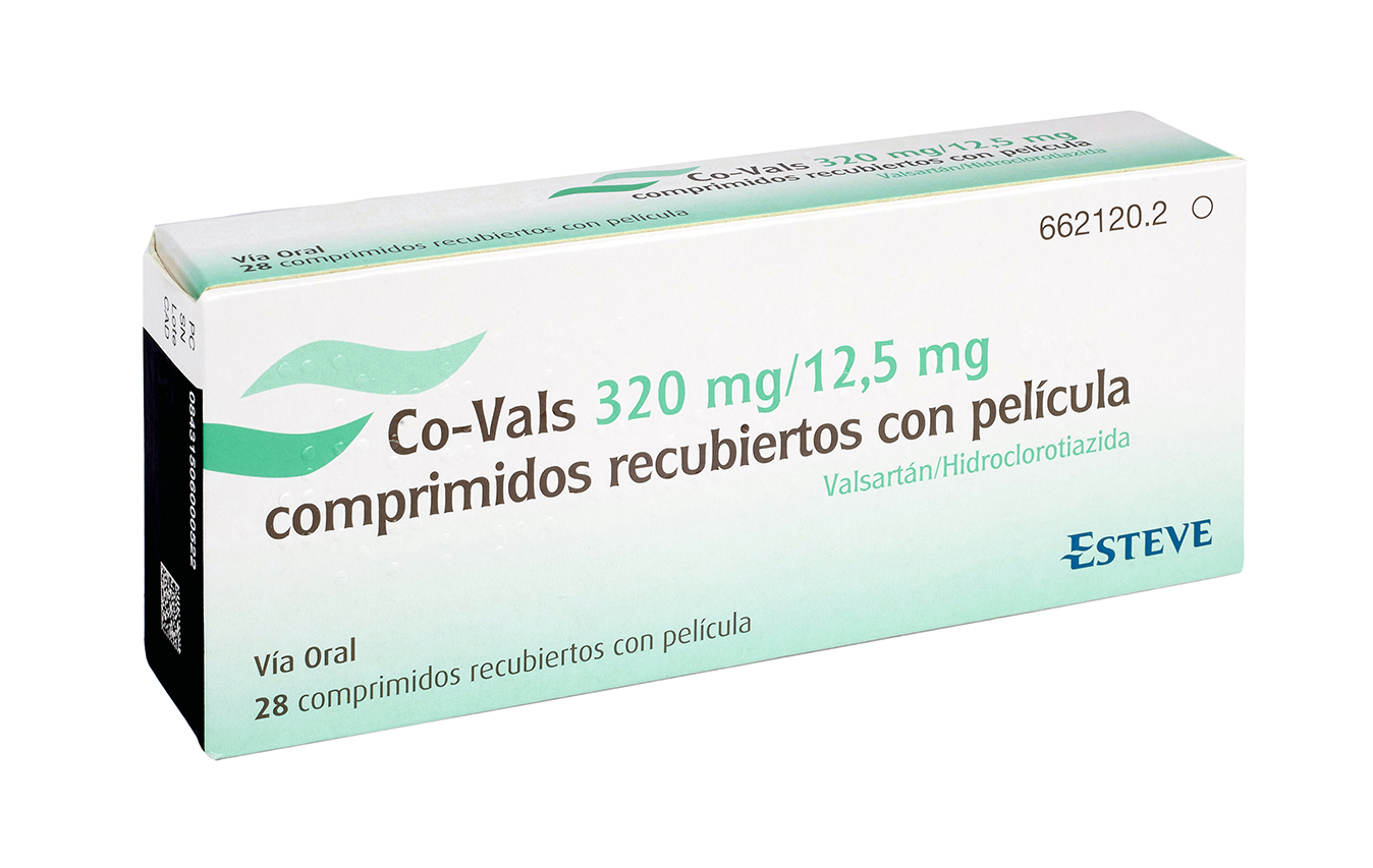 CO-VALS 320 mg/12,5 mg 28 COMPRIMIDOS RECUBIERTOS