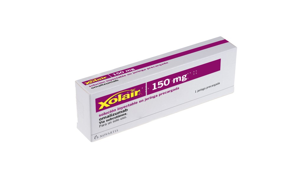 XOLAIR 150 mg 1 JERINGA PRECARGADA SOLUCION INYECTABLE 1 ml