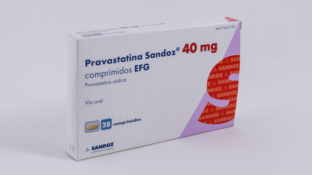 PRAVASTATINA SANDOZ EFG 40 mg 28 COMPRIMIDOS