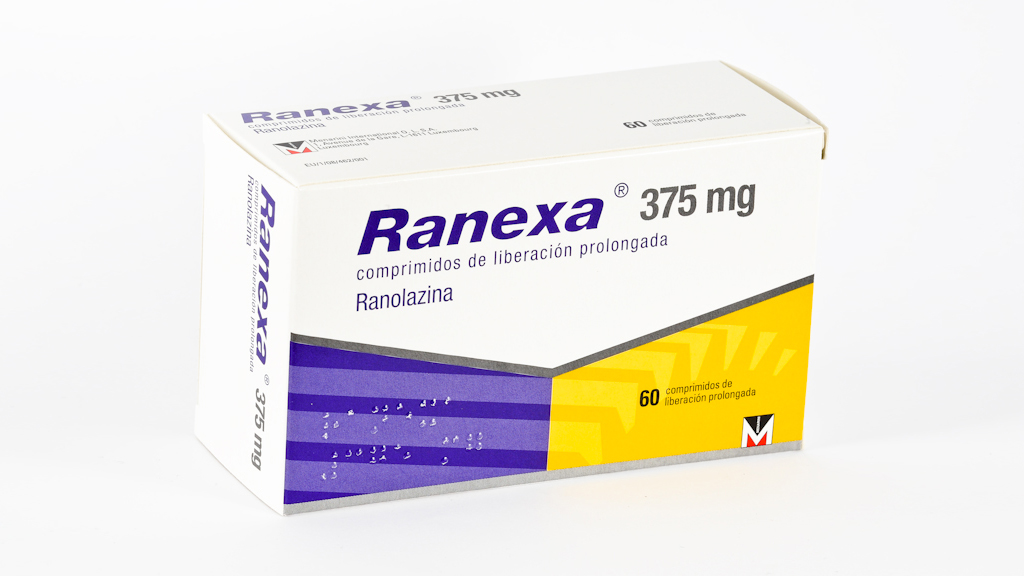 RANEXA 375 mg 60 COMPRIMIDOS LIBERACION PROLONGADA