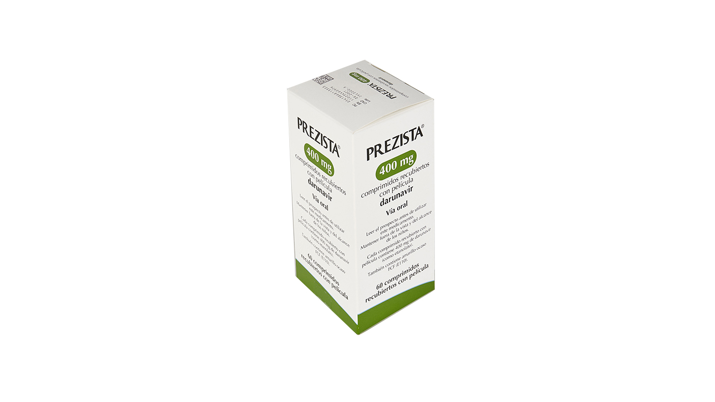 PREZISTA 400 mg 60 COMPRIMIDOS RECUBIERTOS