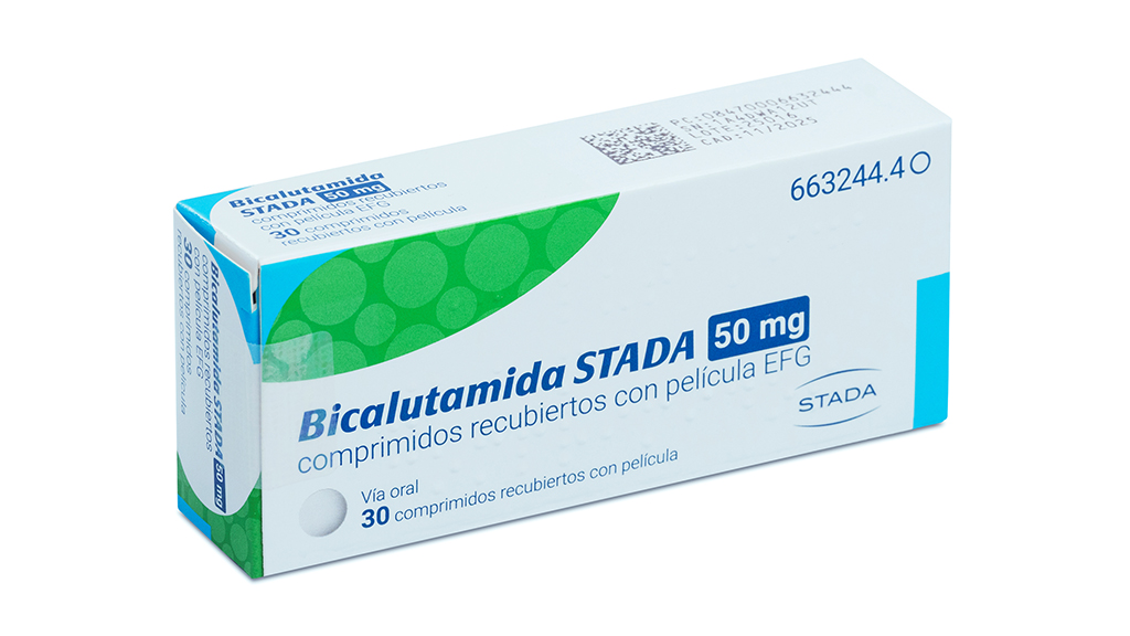 BICALUTAMIDA STADA EFG 50 mg 30 COMPRIMIDOS RECUBIERTOS