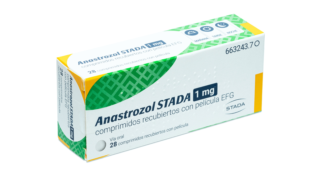 ANASTROZOL STADA EFG 1 mg 28 COMPRIMIDOS RECUBIERTOS