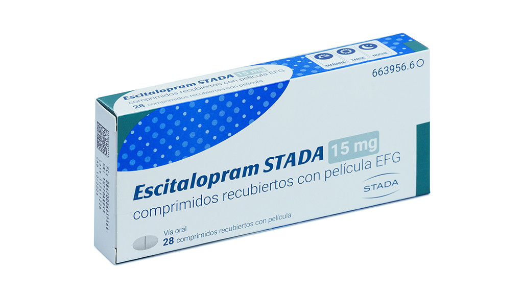 ESCITALOPRAM STADA EFG 15 mg 28 COMPRIMIDOS RECUBIERTOS