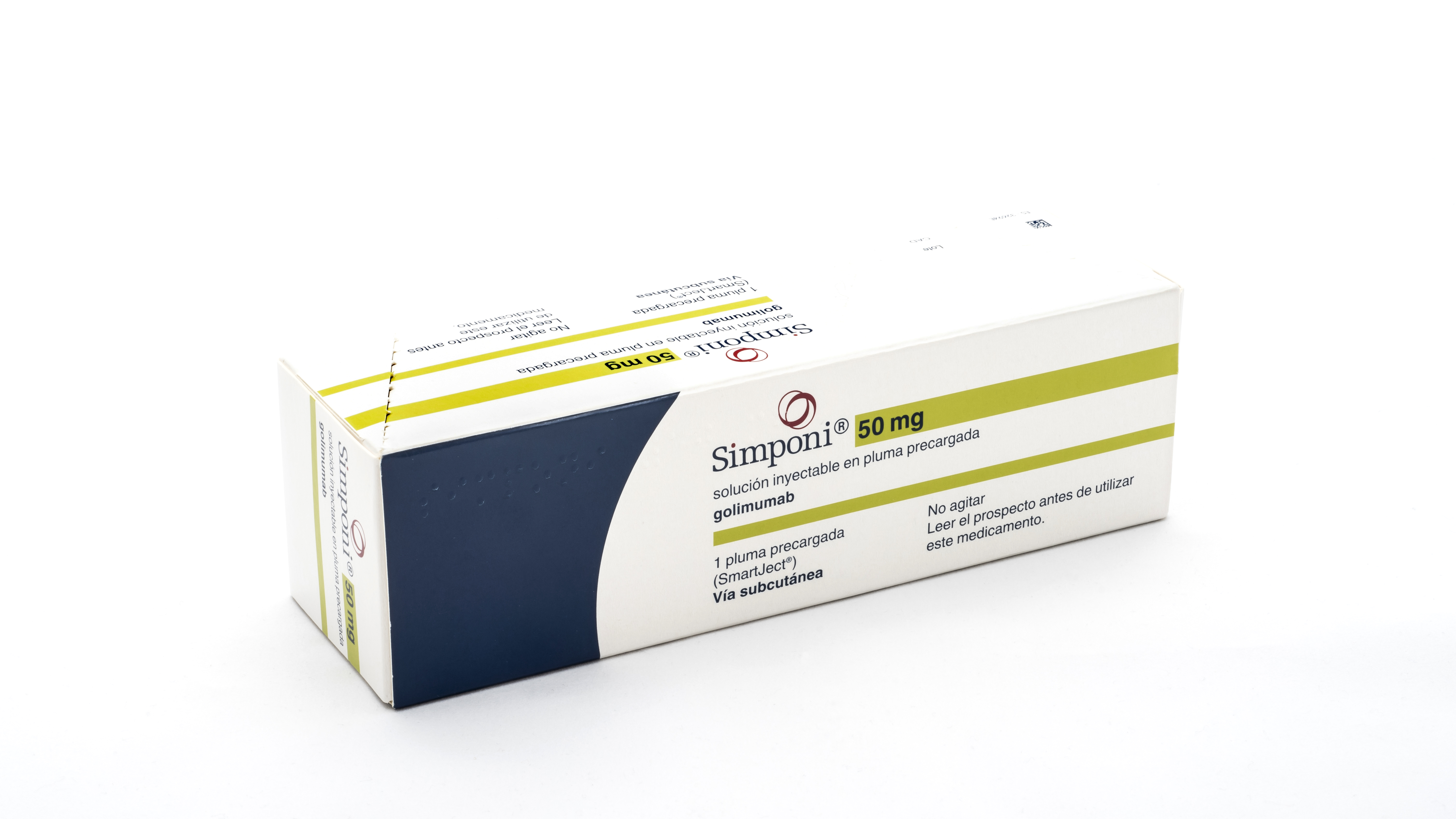 SIMPONI 50 mg 1 PLUMA PRECARGADA SOLUCION INYECTABLE 0,5 ml