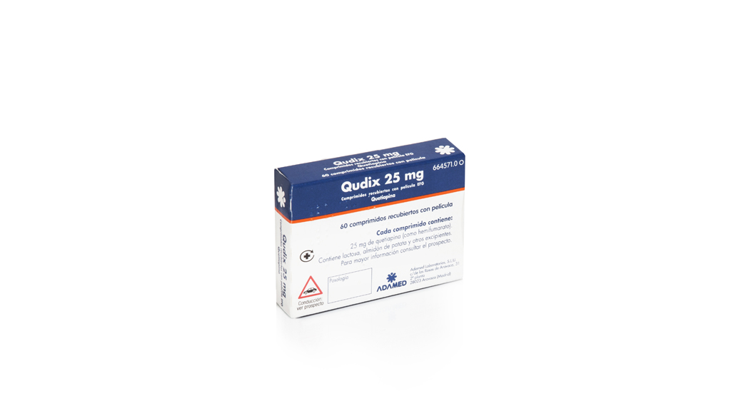 QUDIX EFG 25 mg 6 COMPRIMIDOS RECUBIERTOS
