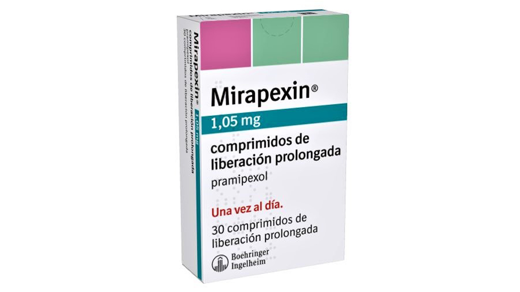 MIRAPEXIN 1,05 mg 30 COMPRIMIDOS LIBERACION PROLONGADA