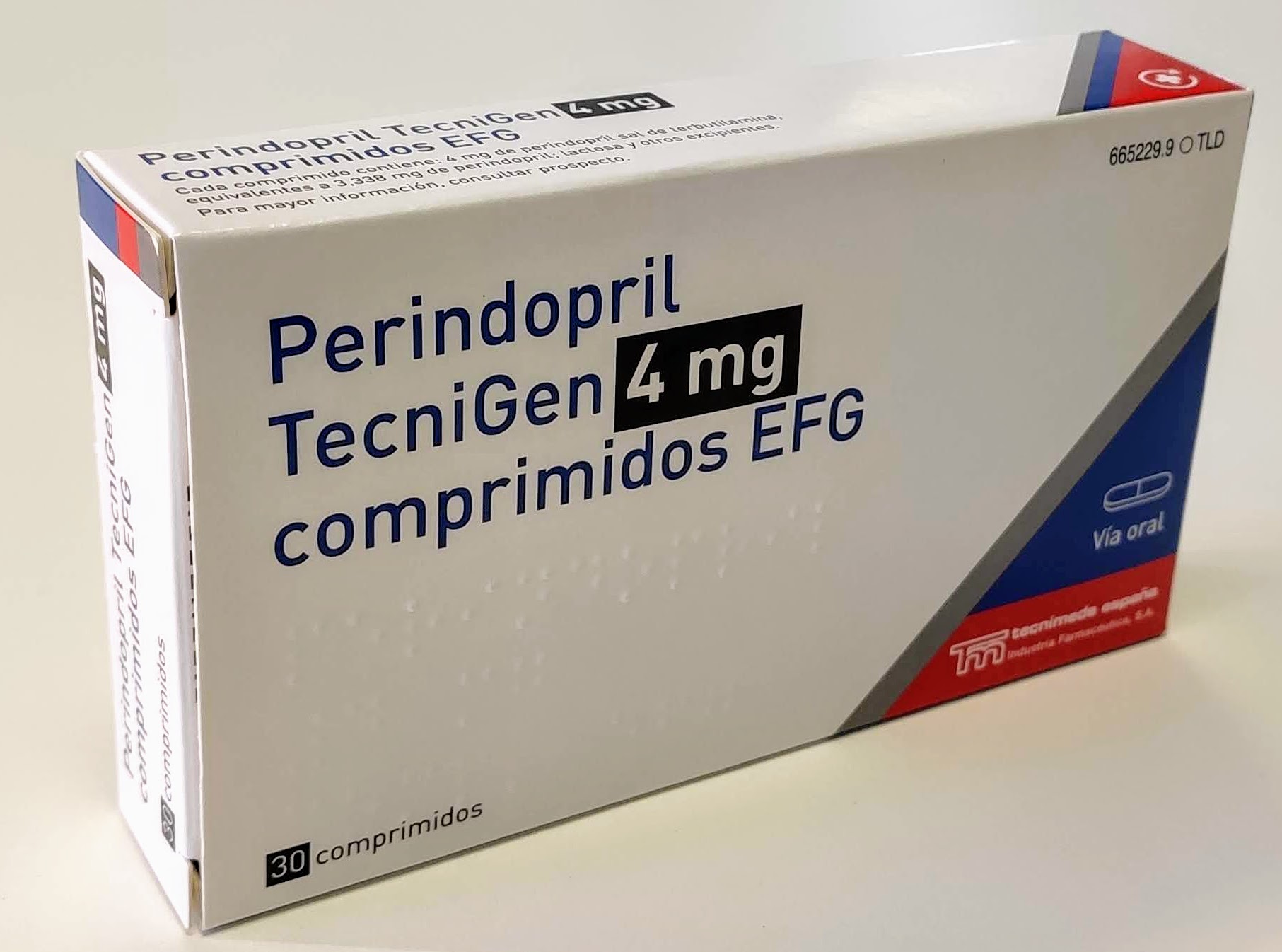 PERINDOPRIL TECNIGEN EFG 4 mg 30 COMPRIMIDOS