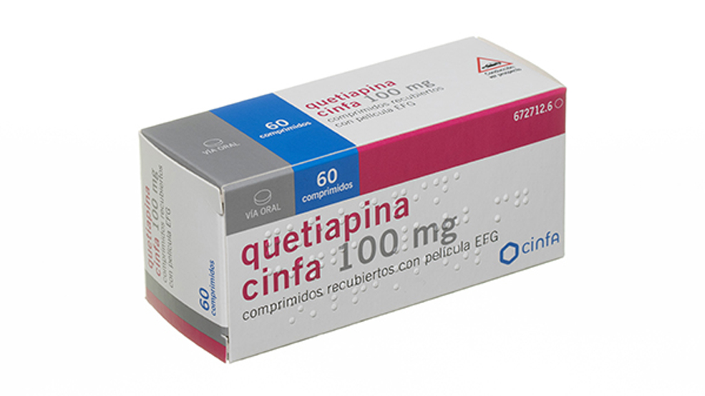 QUETIAPINA CINFA EFG 100 mg 60 COMPRIMIDOS RECUBIERTOS