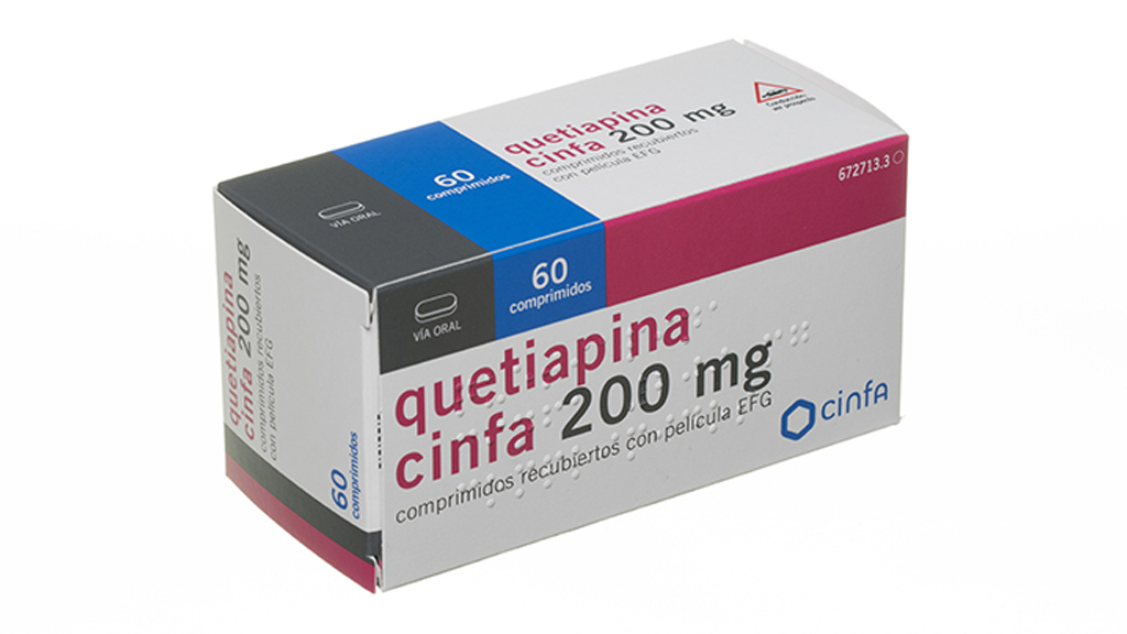 QUETIAPINA CINFA EFG 200 mg 60 COMPRIMIDOS RECUBIERTOS
