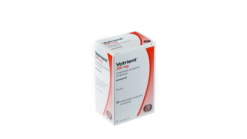 VOTRIENT 200 mg 30 COMPRIMIDOS RECUBIERTOS