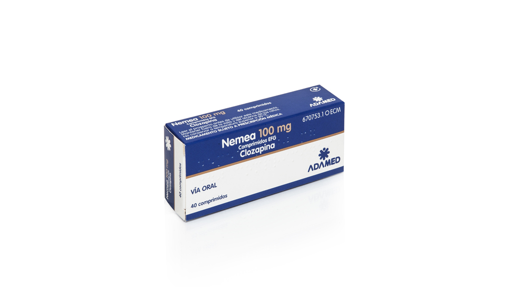 NEMEA EFG 100 mg 40 COMPRIMIDOS