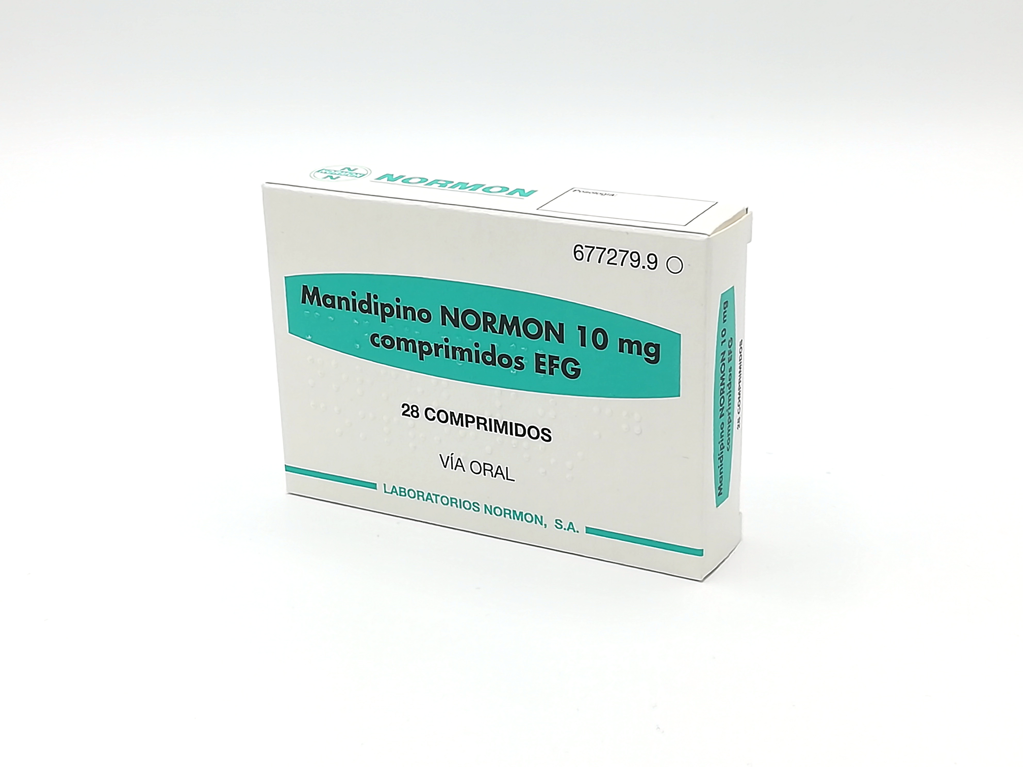 MANIDIPINO NORMON EFG 10 mg 28 COMPRIMIDOS