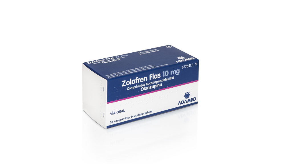 ZOLAFREN FLAS EFG 10 mg 28 COMPRIMIDOS BUCODISPERSABLES