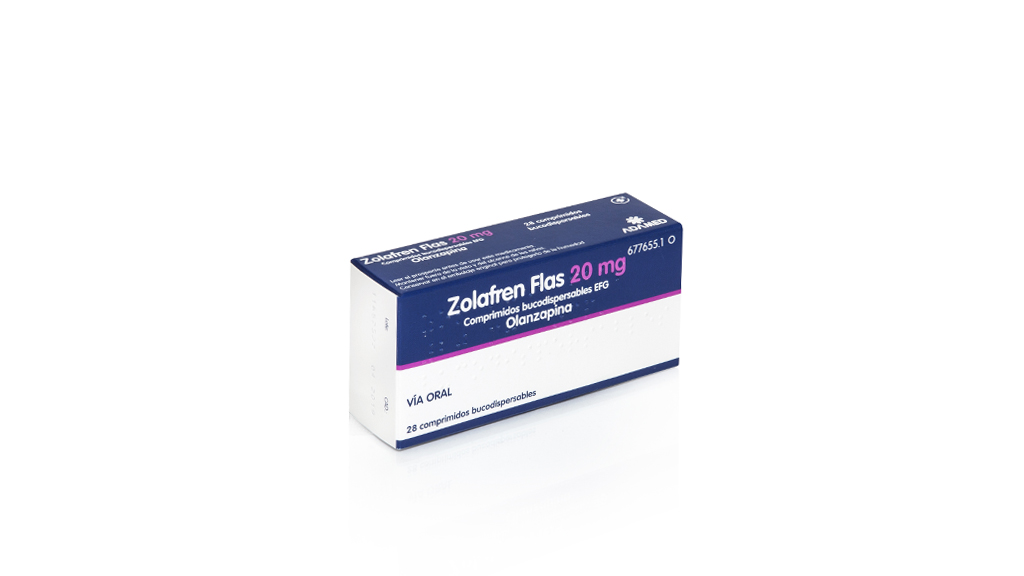 ZOLAFREN FLAS EFG 15 mg 28 COMPRIMIDOS BUCODISPERSABLES