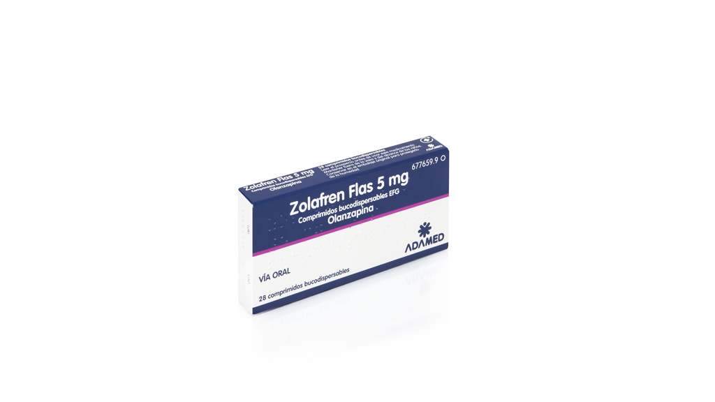 ZOLAFREN FLAS EFG 5 mg 28 COMPRIMIDOS BUCODISPERSABLES