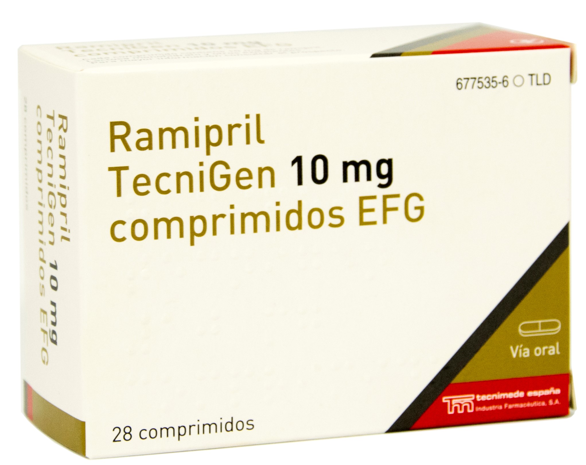 RAMIPRIL TECNIGEN EFG 10 mg 28 COMPRIMIDOS