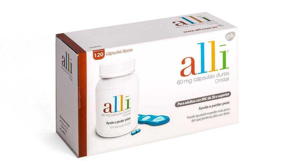 Precio alli 120 capsulas españa