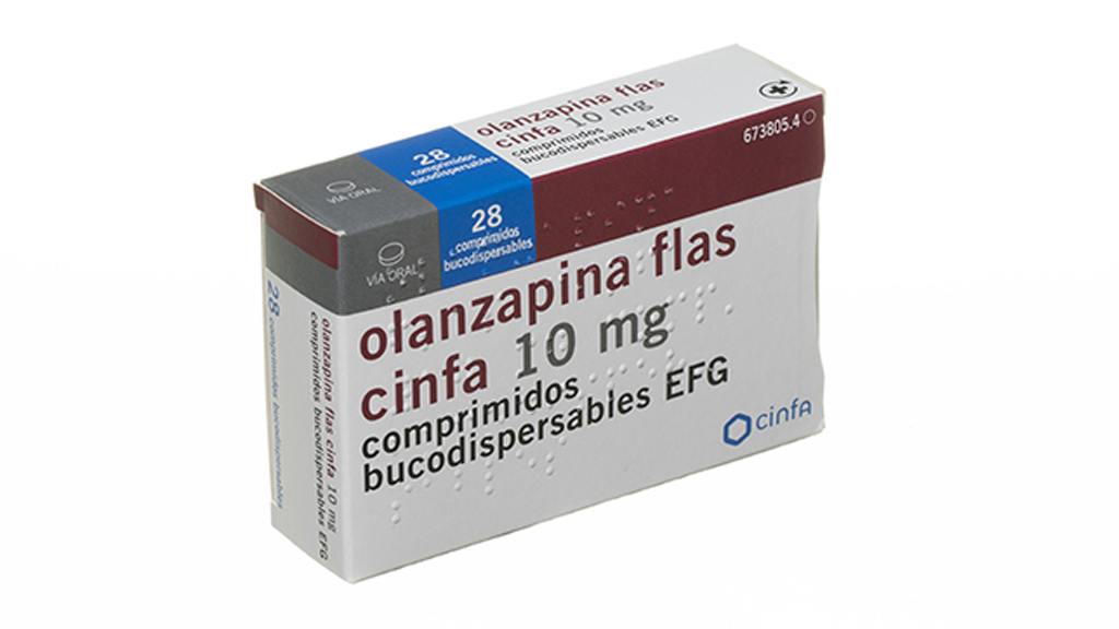OLANZAPINA FLAS CINFA EFG 10 mg 56 COMPRIMIDOS BUCODISPERSABLES