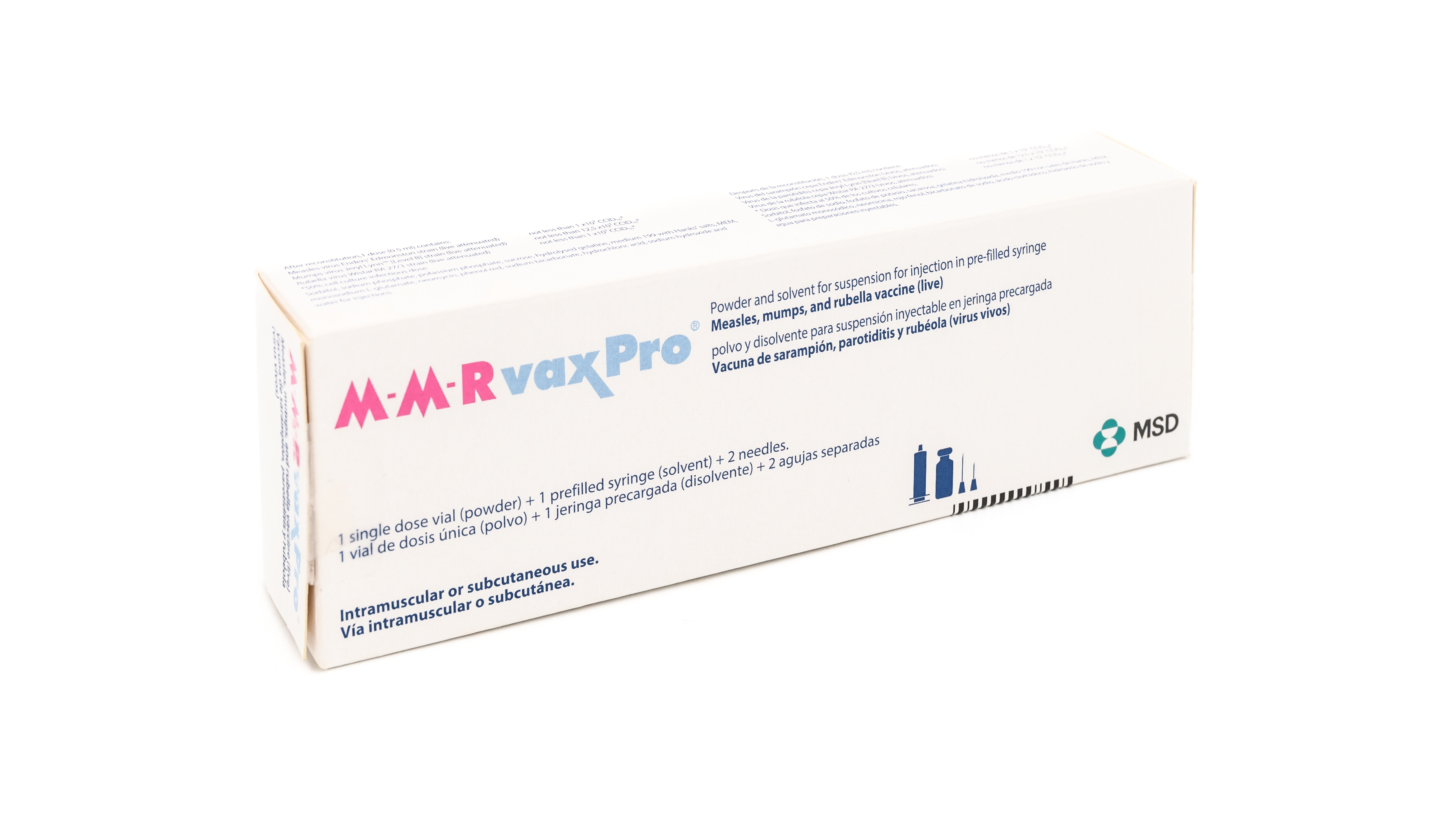 M-M-RVAXPRO 1 VIAL POLVO PARA SUSPENSION INYECTABLE + 1 JERINGA PRECARGADA DISOLVENTE