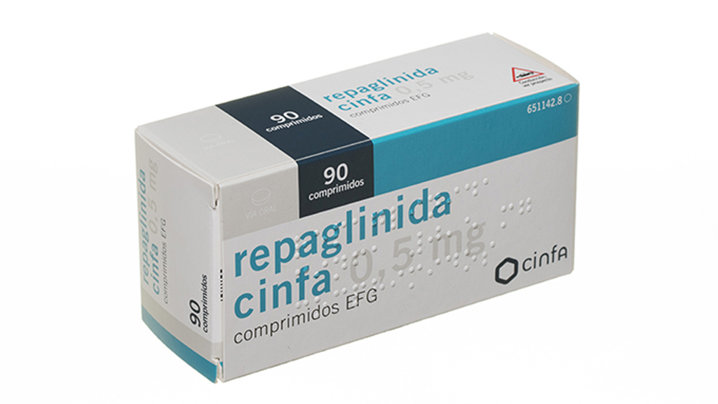 REPAGLINIDA CINFA EFG 0,5 mg 90 COMPRIMIDOS