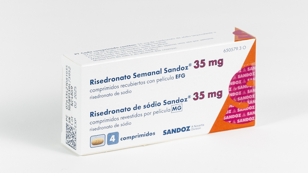 Risedronato Semanal Sandoz Efg Mg Comprimidos Recubiertos