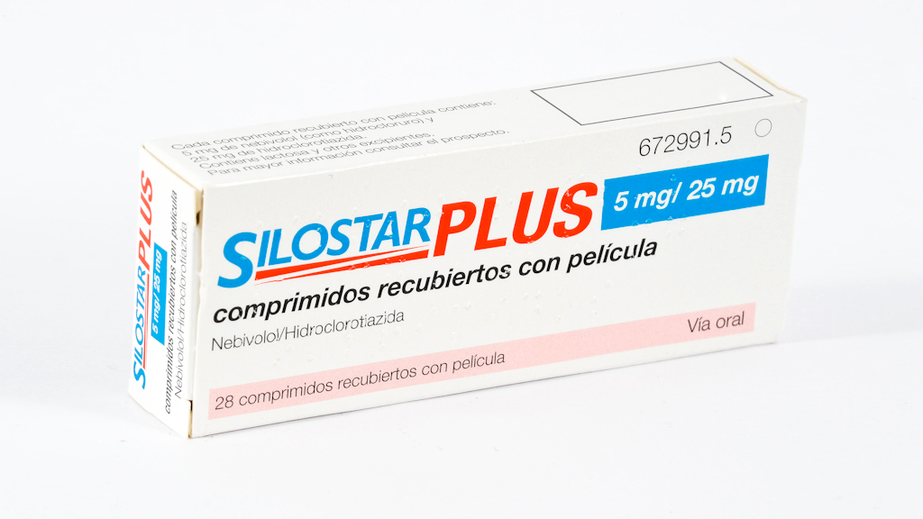 SILOSTAR PLUS 5 mg/25 mg 28 COMPRIMIDOS RECUBIERTOS
