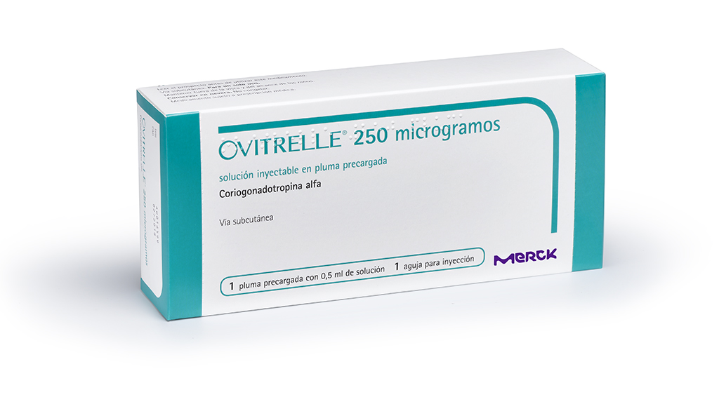 OVITRELLE 250 microgramos 1 PLUMA PRECARGADA SOLUCION INYECTABLE 0,5 ml