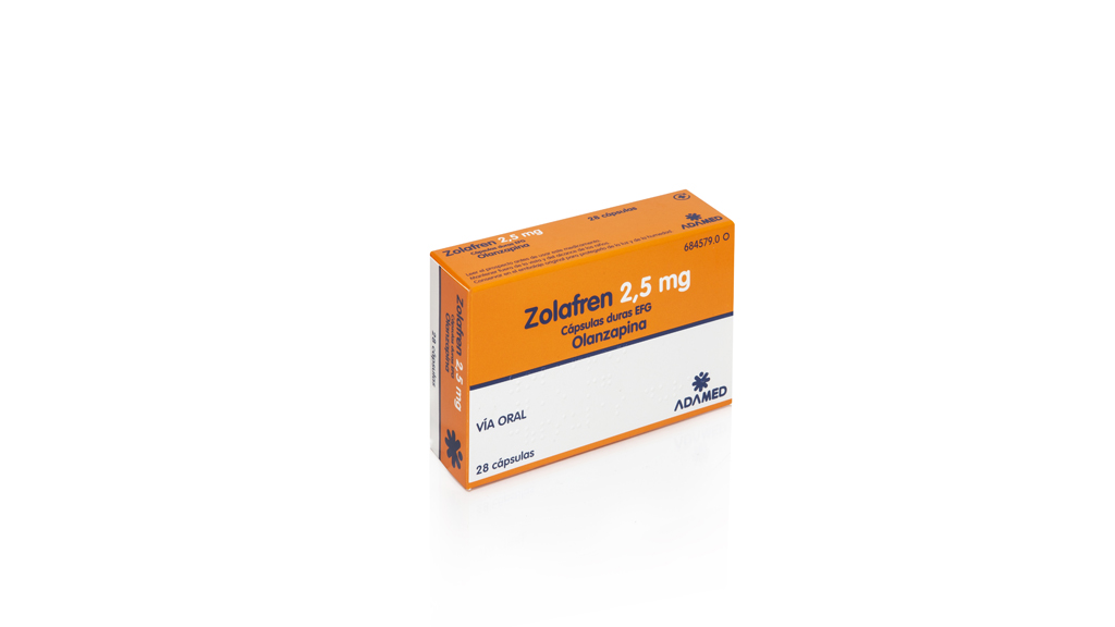 ZOLAFREN EFG 2,5 mg 28 CAPSULAS