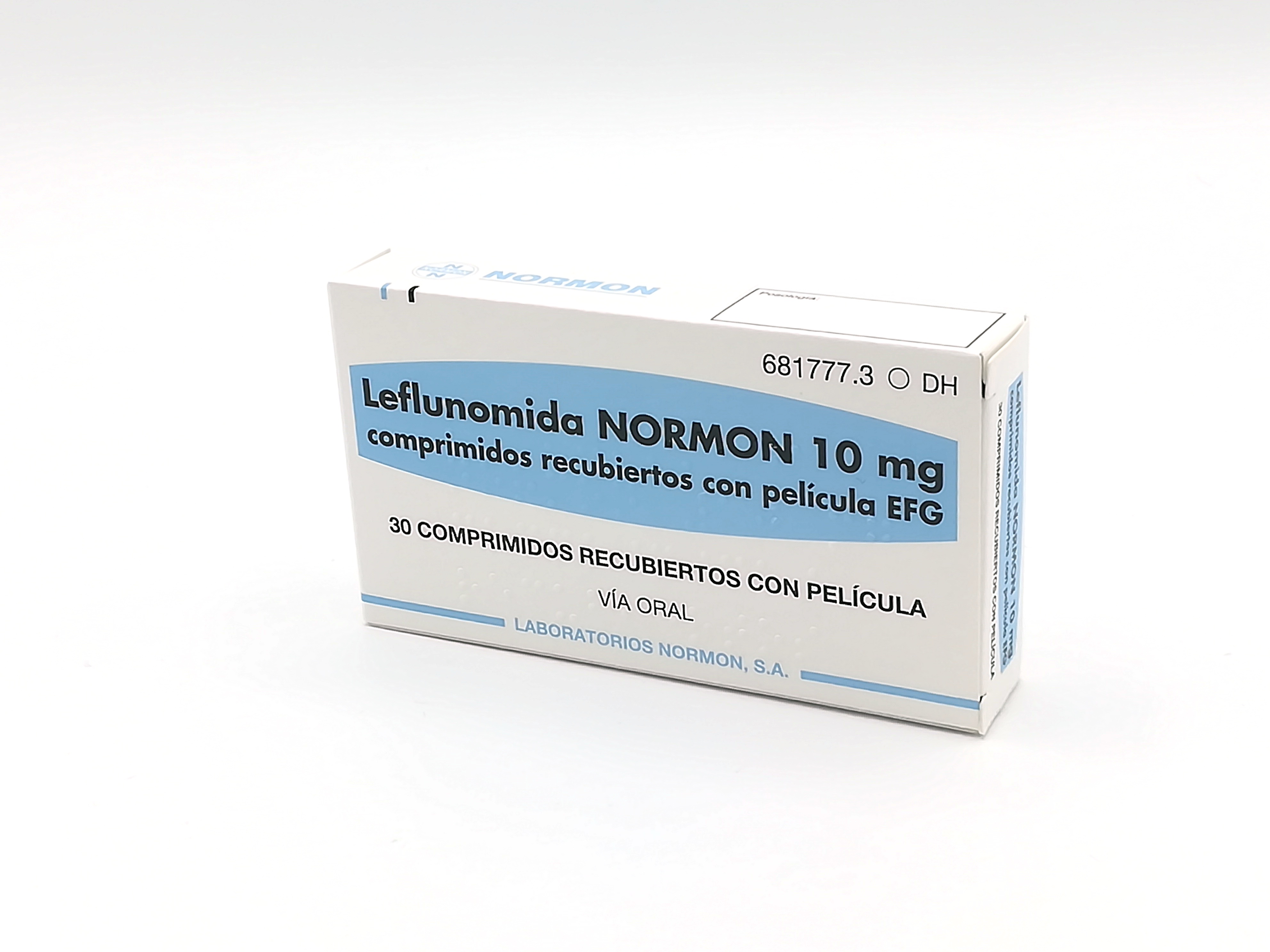 LEFLUNOMIDA NORMON EFG 10 mg 30 COMPRIMIDOS RECUBIERTOS